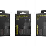 Spacecase USB Charger 20W SC001B black