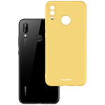 Spacecase Silicone Case Huawei P20 Lite yellow