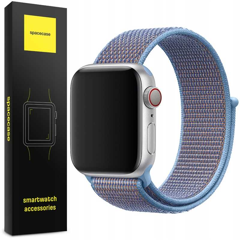Spacecase Nylon Strap AW 38/40/41 light blue
