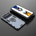 Spacecase X-Ring Poco X4 Pro 5G niebieski