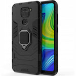 Spacecase X-Ring Redmi Note 9 czarny