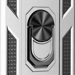 Spacecase Ring NX Motorola Moto G9 Power srebrny