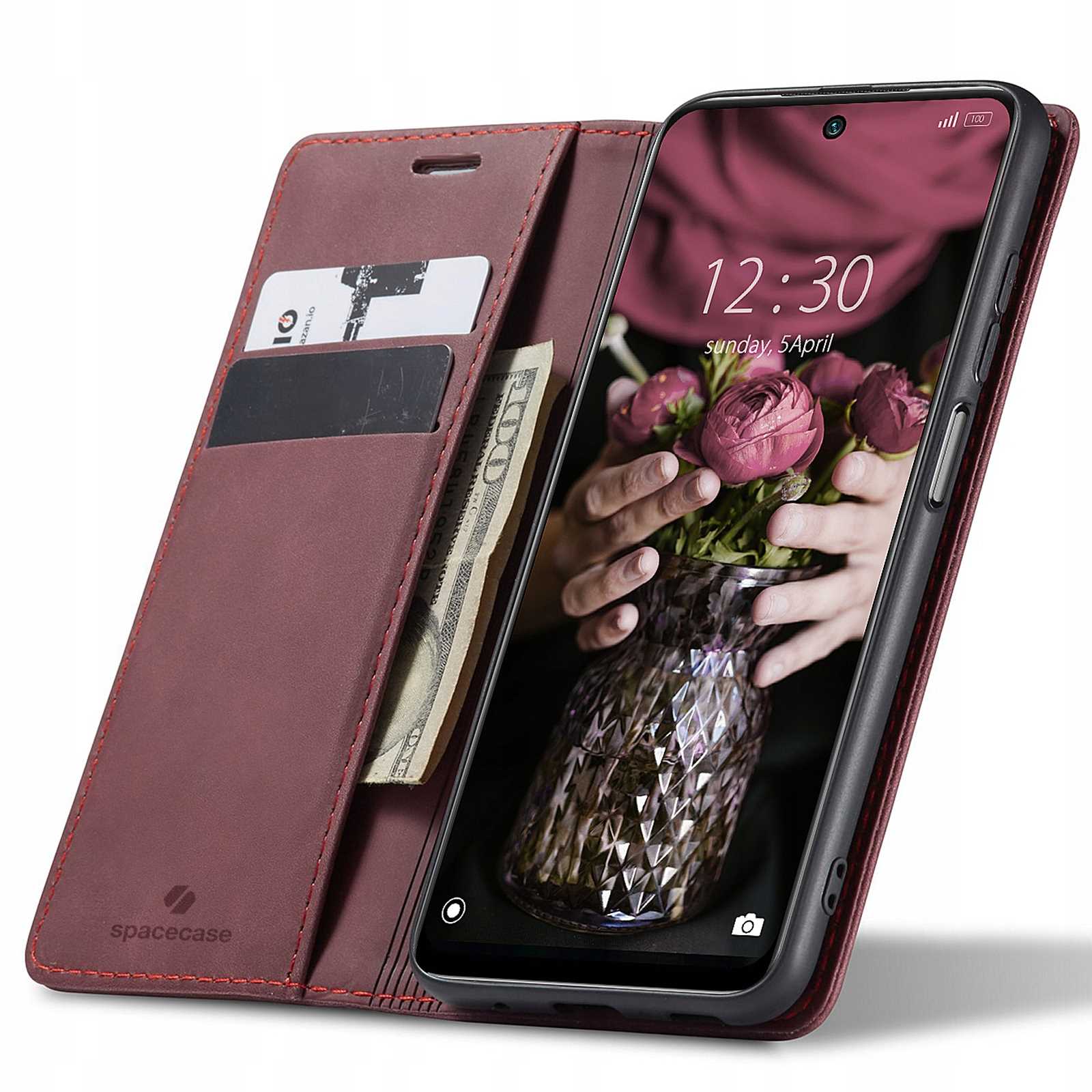 Spacecase Wallet Redmi Note 11/11s  red