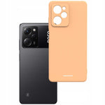 Spacecase Silicone Case Poco X5 Pro 5G orange