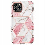 Spacecase Marble 360 iPhone 11 pro biały/różowy