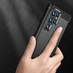 Spacecase Carbon Galaxy S23 Ultra black