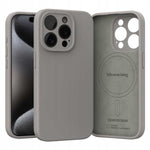 Spacecase Silicone Mag iPhone 15 Pro stone