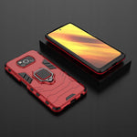 Spacecase X-Ring Poco X3 NFC/Pro czerwony