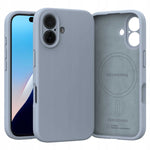 Spacecase Silicone Mag iPhone 16 baby blue