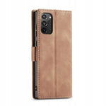 Spacecase Wallet Galaxy Note 20 light brown