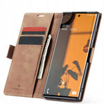 Spacecase Wallet Galaxy Note 20 Ultra light brown