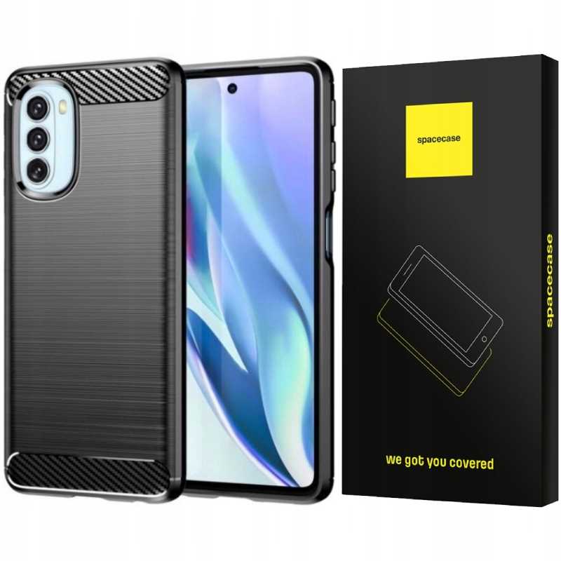 Spacecase Carbon Moto G51 5G czarny