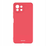 Spacecase Silicone Case Xiaomi Mi 11 Lite red
