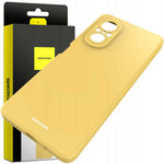 Spacecase Silicone Case Huawei Nova 9 SE yellow