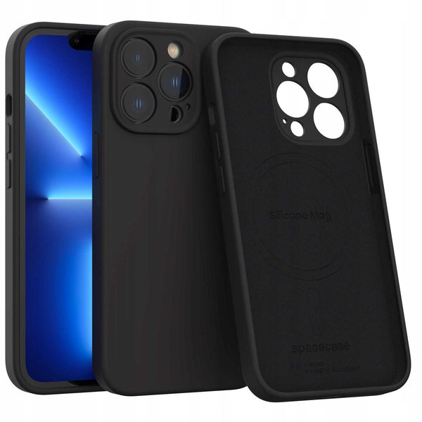 Spacecase Silicone Mag iPhone 13 Pro black