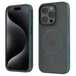 Spacecase Hybrid Mag iPhone 15 Pro dark green