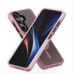 Spacecase Hybrid Fusion Mag Galaxy S25 pink