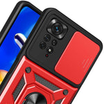 Spacecase Camring Redmi Note 11 Pro 5G red