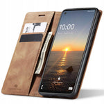 Spacecase Wallet Galaxy A21s light brown