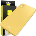 Spacecase Silicone Case iPhone X/Xs yellow