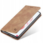 Spacecase Wallet Galaxy S21+ light brown