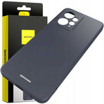 Spacecase Silicone Case Redmi Note 12 4G black