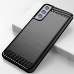 Spacecase Carbon Galaxy S21 FE czarny