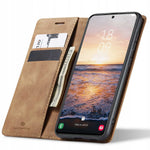 Spacecase Wallet Galaxy S23+ light brown