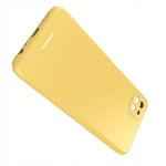Spacecase Silicone Case Galaxy A22 5G yellow