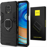 Spacecase X-Ring Redmi Note 9S/9 Pro czarny