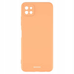 Spacecase Silicone Case Galaxy A22 5G orange