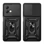 Spacecase Camring Motorola Moto G84 black