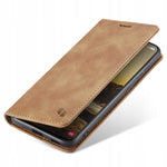 Spacecase Wallet Galaxy S24 FE light brown