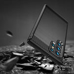 Spacecase Carbon Galaxy S23 Ultra black