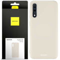 Spacecase Silicone Case Galaxy A70 bone