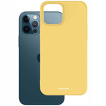 Spacecase Silicone Case iPhone 12 Pro Max yellow