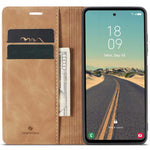 Spacecase Wallet Galaxy S23 FE light brown