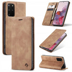 Spacecase Wallet Galaxy S20+ light brown