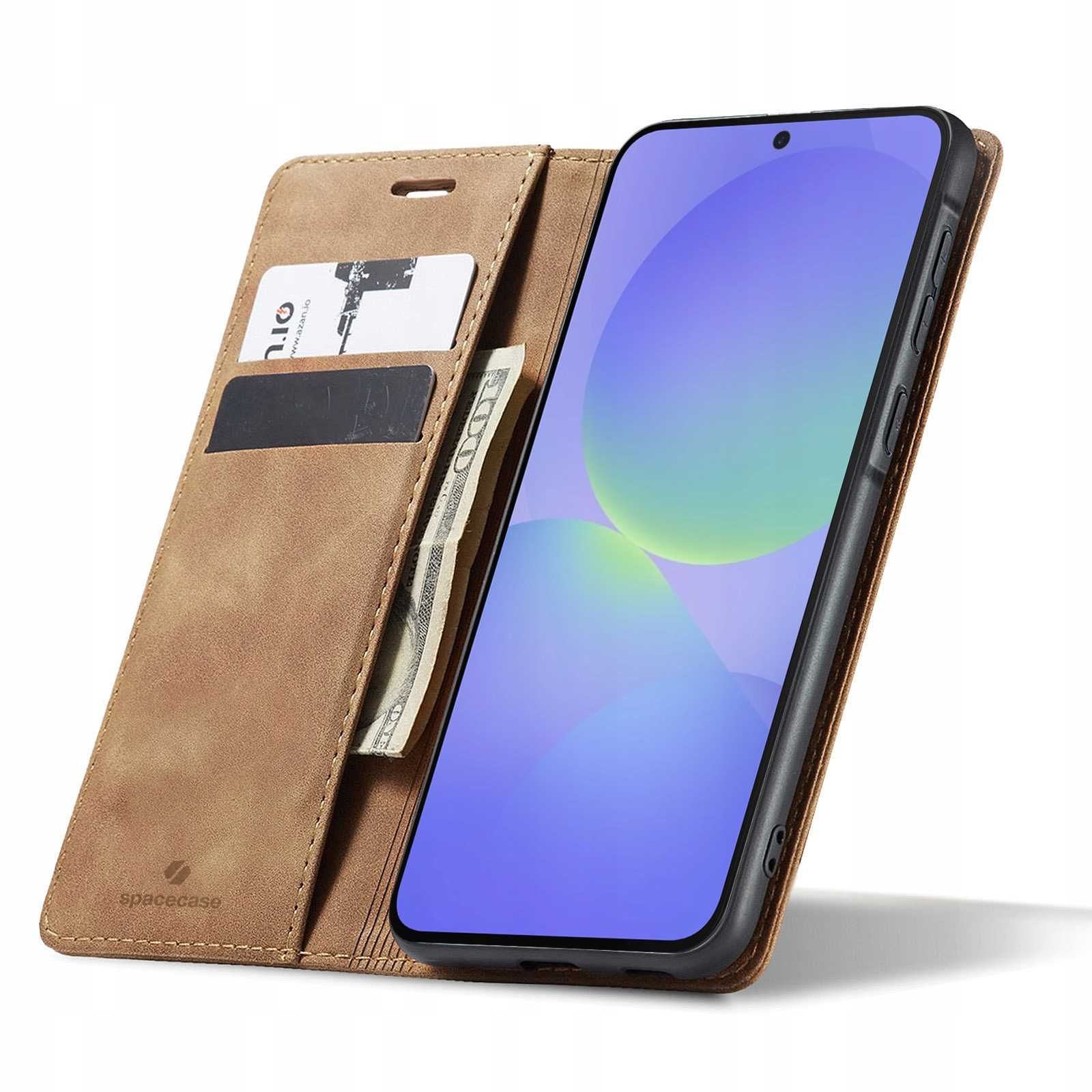 Spacecase Wallet Galaxy A57 5G light brown
