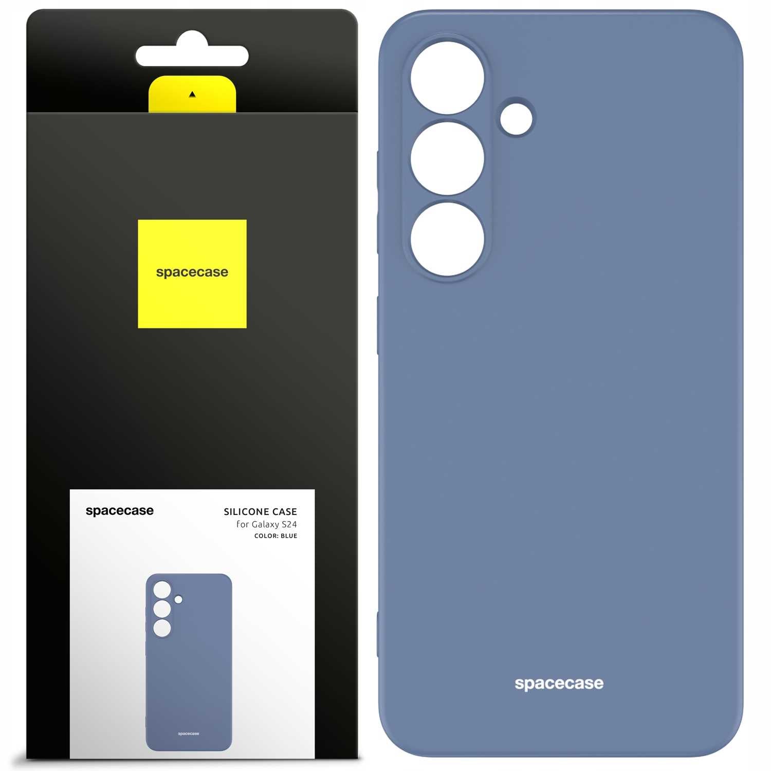Spacecase Silicone Case Galaxy S24 blue