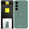 Spacecase Silicone Ring Galaxy S23 dark green