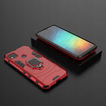 Spacecase X-Ring Redmi 9C/10A czerwony