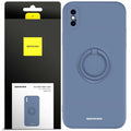 Spacecase Silicone Ring iPhone X/Xs blue