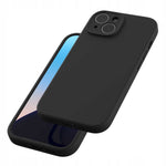 Spacecase Silicone Mag iPhone 15 black