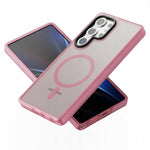Spacecase Hybrid Fusion Mag Galaxy S25 Ultra pink