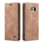 Spacecase Wallet Galaxy S7 Edge light brown