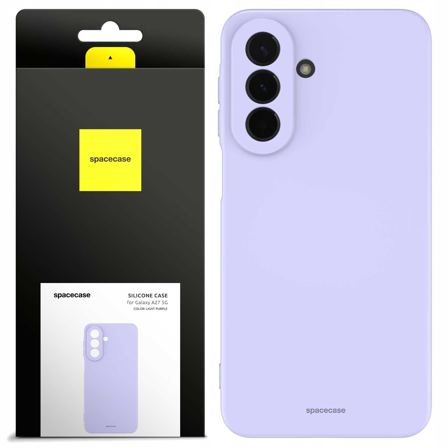 Spacecase Silicone Case 2.0 Galaxy A27 5G light purple