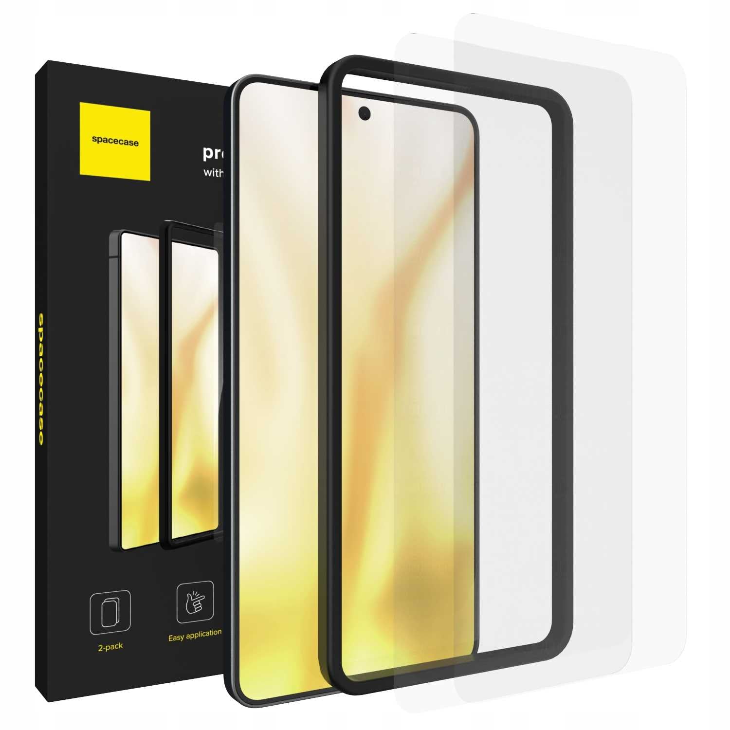 Spacecase Glass Screen Protector Set Galaxy S25 Edge
