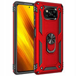 Spacecase Ring NX Poco X3 NFC/Pro czerwony