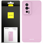 Spacecase Silicone Case Poco F5 Pro lilac